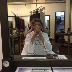 散髪！